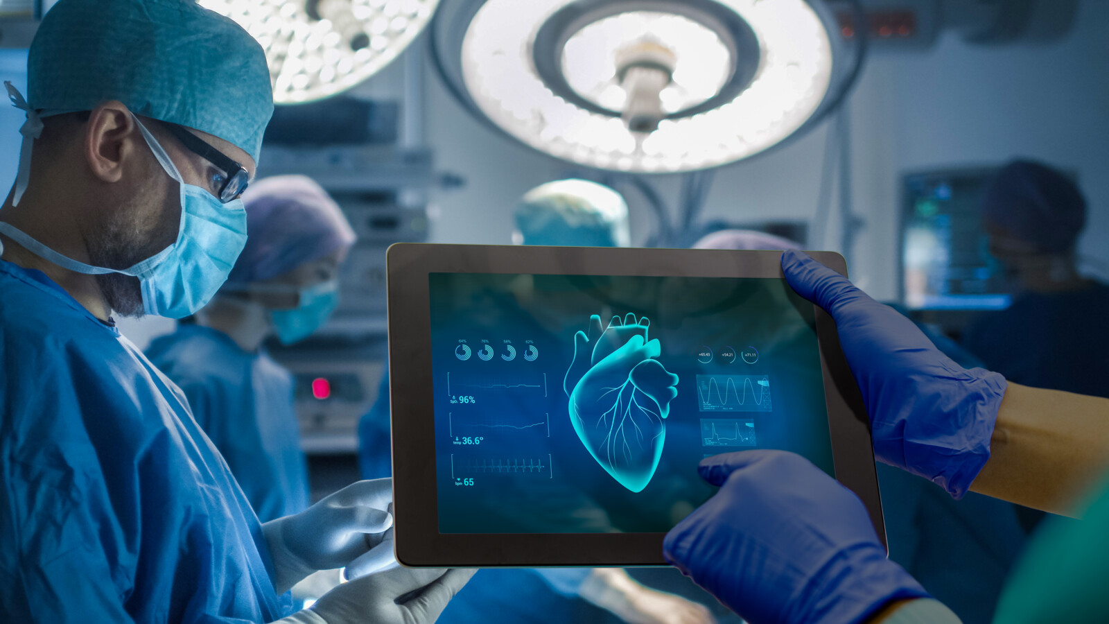 Critical IoT healthcare surgery