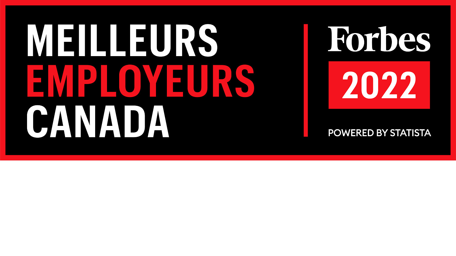 Forbes 2022 - Meilleurs Employeurs Canada